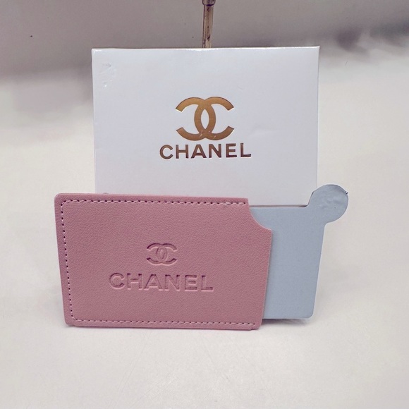 CHANEL Accessories - Chanel Pink Mirror and Case